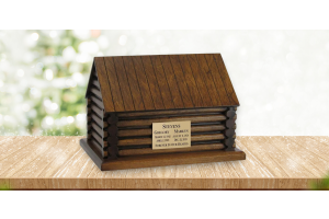 How to Build a Log Cabin Urn