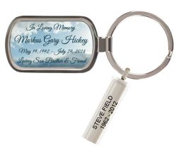 Mountains In The Clouds Keychain 