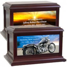 Motorcycle Cremation Urns