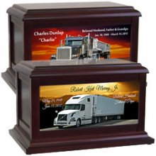 Truck Driver Cremation Urns