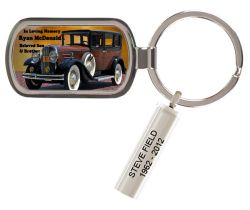 Customized 1930 Franklin Sedan Keychain Keepsake