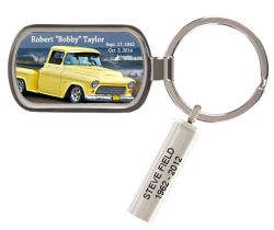 Chevy Pick-up Truck Keychain Urn