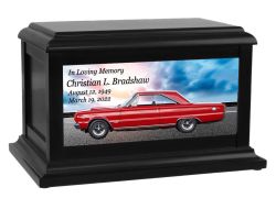 Plymouth Hemi GTX Red Adult or Medium Cremation Urn