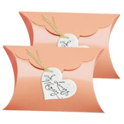 Set of 2 - Coral Sea Little Peaceful Pillow® Water Burial Urn