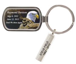 American Bald Eagle Keychain Urn
