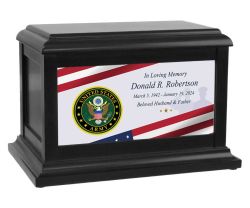 US Army Remembrance Adult or Medium Cremation Urn