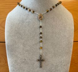 Beloved Saint Martin Rosary Necklace Urn