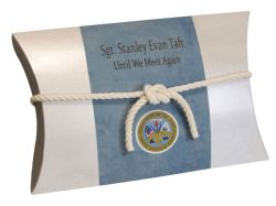 US Army Military - Water Burial At Sea Peaceful Pillow® Urn