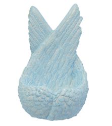 Blue Angel Wings Infant Urn