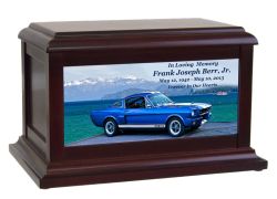 Customized 1965 Shelby Mustang G.T American Dream Urn© With Laser Engraving