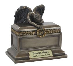 Angel of Grief® Bronze Keepsake Urn