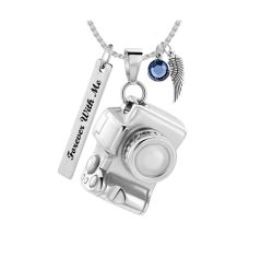 Camera Ashes Pendant Urn - Love Charms™ Option