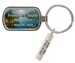 The Perfect Camp Keychain Urn by Abraham Hunter