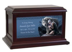 Canine Protector Urn by Anne Stokes
