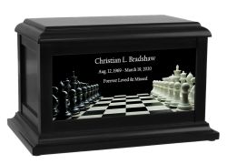 Check Mate Chess Adult or Medium Urn