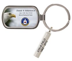 CIA Memorial Keychain Urn