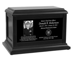 US Coast Guard Tribute Adult or Medium Cremation Urn