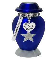 Cowboy Star Mini Urn - Love Charms® Option