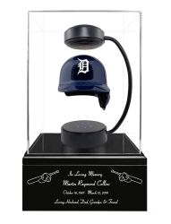 Baseball Cremation Urn & Baseball Cremation Urn & Detriot Tigers Hover Helmet Décor