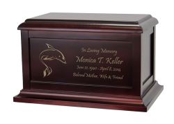 Dolphin Jumping Cremation Urn