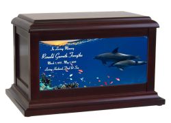 The Dolphin Reef Cremation Urn