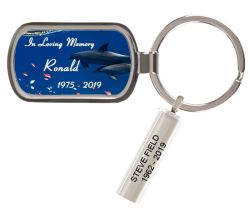 The Dolphin Reef Keychain Urn