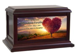 Family Tree Heart Cremation Urn