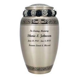 Flying Owl Celtic Adult Cremation Urn Tribute Wreath™ - Pro Diamond Engraving