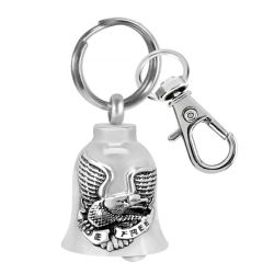 Freedom Rider Motorcycle Bell Key Chain Ash Urn