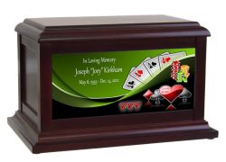 Gambling Casino Cremation Urn