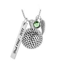 Golf Ball Jewelry Ash Urn - Love Charms™ Option