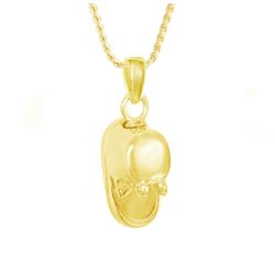 Baby Bootie 10KT or 14KT Gold Cremation Jewelry Urn