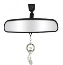 Rearview Mirror Guided By Angels Tear Ash Urn