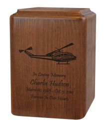 Helicopter Memorial Urn