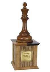 Chess King Cremation Urn