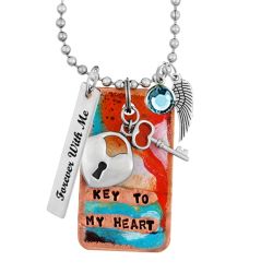 Key To My Heart Kate Mesta Urn - Love Charms Option