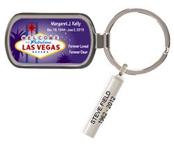 Custom Made Las Vegas Heaven Keychain Keepsake