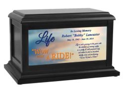 Life Wow What a Ride! Urn