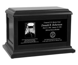 US Marine Corps Tribute Adult or Medium Cremation Urn