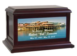 Customized Monterey Bay Wharf American Dream Urn©