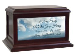 Mountains In The Clouds Cremation Urn