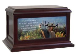 Mourning Song Elk Cremation Urn