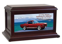1965 Red Shelby Mustang G.T. Urn