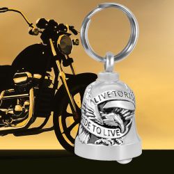 Live To Ride - Ride To Live Motorcycle Bell Urn