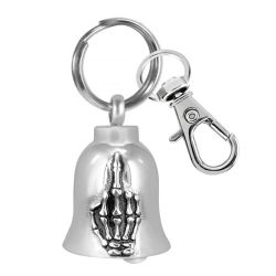 Finger Motorcycle Bell Key Chain Ash Urn