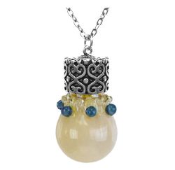 Ocean Breeze Glass Jewelry Cremation Urn