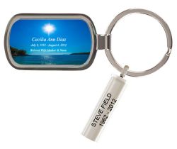 Customized Ocean Paradise Keychain Keepsake
