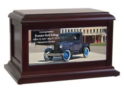 Customized 1928 Ford Model A Pick-up American Dream Urn© With Laser Engraving
