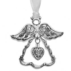 Angel Sapphire Crystal Ornament Urn