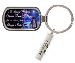 Moonlight Keychain Urn by Anne Stokes